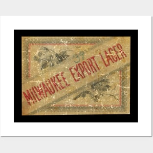 MILWAUKE EXPORT BEER Posters and Art